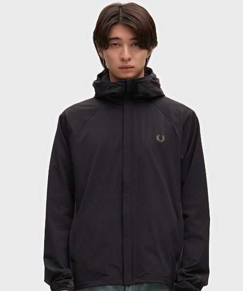 FRED PERRY（フレッドペリー）の「【ZOZO & ONLINESHOP限定】Tipped Colour Block Jacket／ティップドカラーブロックジャケット（ブルゾン・メンズ・ブラック・S/M/L）」の6枚目の写真
