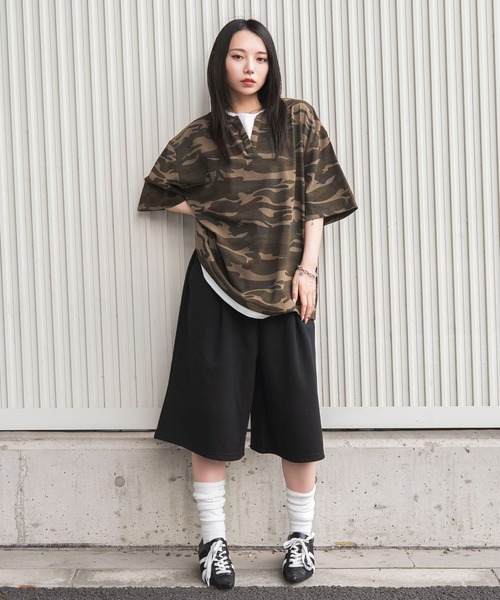 WEGO（ウィゴー）の「WEGO/カモフラレイヤードスキッパーT（Tシャツ/カットソー・メンズ・その他1・LARGE/MEDIUM）」の10枚目の写真