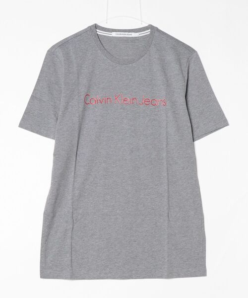 Calvin Klein(カルバン・クライン)の「Tシャツ(Tシャツ/カットソー・メンズ・グレー・S/XS/M/L)」の1枚目の写真