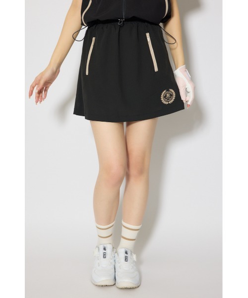 rienda(リエンダ)の「【RIENDA GOLF 一部店舗・WEB限定】バイカラージップポイントスカート(スカート・レディース・ブラック/ピンク・MEDIUM/SMALL)」の6枚目の写真