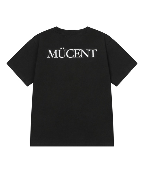 MUCENT(ムセント)の「ジェデンシグネチャーロゴ半袖Tシャツ(2カラー)(Tシャツ/カットソー・レディース・ブラック/ホワイト・SMALL/LARGE)」の1枚目の写真