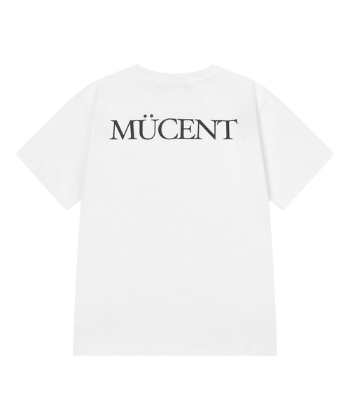 MUCENT(ムセント)の「ジェデンシグネチャーロゴ半袖Tシャツ(2カラー)(Tシャツ/カットソー・レディース・ブラック/ホワイト・SMALL/LARGE)」の2枚目の写真