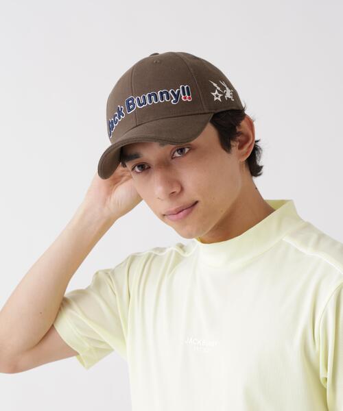 Jack Bunny!!(ジャックバニー)の「【Jack Bunny!!】キャップ (UNISEX)(キャップ・レディース・ホワイト/ブラウン/ネイビー/イエロー・FREE)」の3枚目の写真