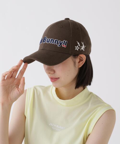 Jack Bunny!!(ジャックバニー)の「【Jack Bunny!!】キャップ (UNISEX)(キャップ・レディース・ホワイト/ブラウン/ネイビー/イエロー・FREE)」の16枚目の写真