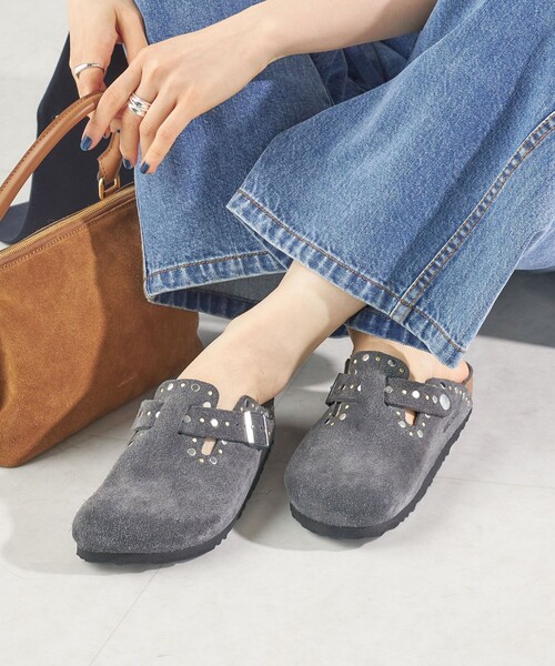 SHIPS(シップス)の「【SHIPS EXCLUSIVE】BIRKENSTOCK: BOSTON REVET(サンダル・レディース・ダークグレー/ブラウン・39/38/37/36/35)」の10枚目の写真