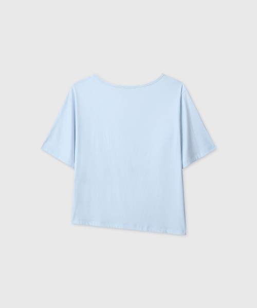 MIUKI（ミユキ）の「[nyzziz x MIUKI] Internet One Shourder (Light Blue)（Tシャツ/カットソー・レディース・その他・OS）」の3枚目の写真