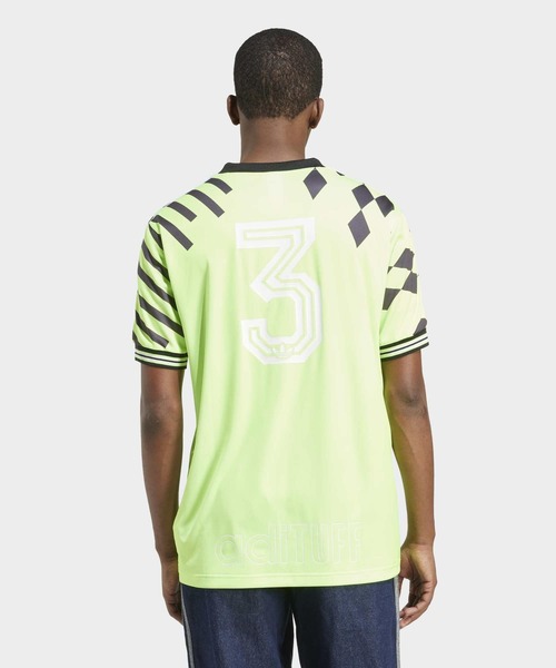 adidas（アディダス）の「ニューウェーブ90年代ジャージー NUWAVE90SJERSEY / 半袖 トップス / アディダスオリジナルス adidas Originals（Tシャツ/カットソー・メンズ・グリーン・LARGE/X-LARGE/XX-LARGE/3XL）」の2枚目の写真