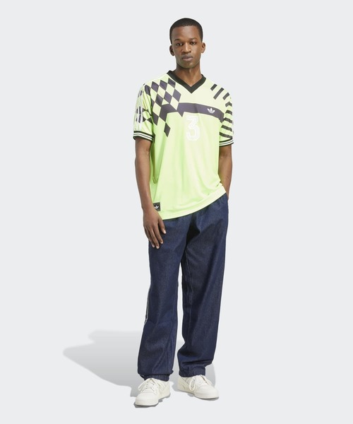 adidas（アディダス）の「ニューウェーブ90年代ジャージー NUWAVE90SJERSEY / 半袖 トップス / アディダスオリジナルス adidas Originals（Tシャツ/カットソー・メンズ・グリーン・LARGE/X-LARGE/XX-LARGE/3XL）」の5枚目の写真