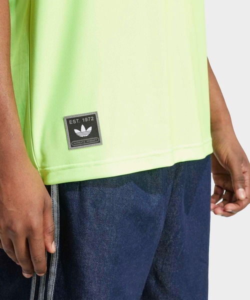 adidas（アディダス）の「ニューウェーブ90年代ジャージー NUWAVE90SJERSEY / 半袖 トップス / アディダスオリジナルス adidas Originals（Tシャツ/カットソー・メンズ・グリーン・LARGE/X-LARGE/XX-LARGE/3XL）」の4枚目の写真