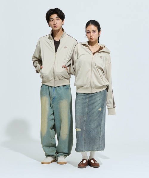 adidas(アディダス)の「ファイヤーバード トラックトップ / ジャージ / トラックジャケット / アディダスオリジナルス adidas Originals(ジャージ・メンズ・カーキ・XX-LARGE/3XL/XX-SMALL/4XL/LARGE/X-SMALL/X-LARGE/MEDIUM/SMALL)」の2枚目の写真