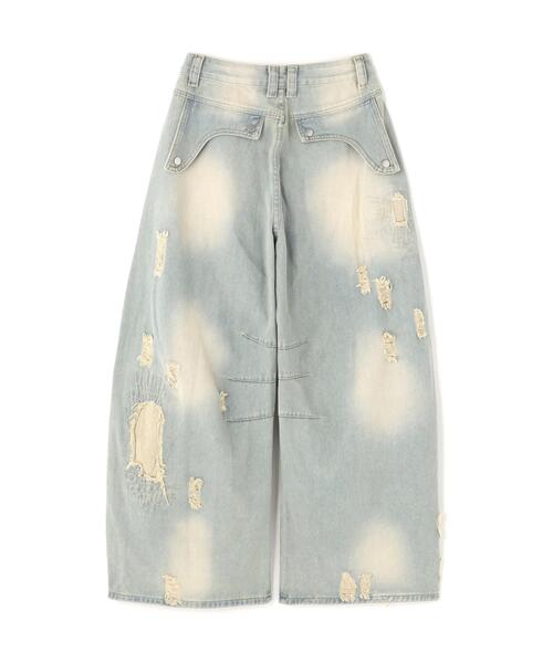 SIS(エスアイエス)の「SIS/エスアイエス/Layred Crush Denim(デニムパンツ・レディース・その他4・L/M)」の2枚目の写真