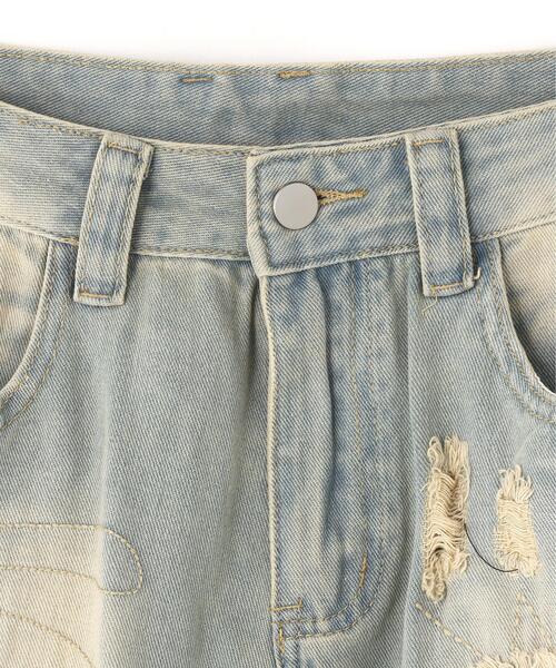 SIS(エスアイエス)の「SIS/エスアイエス/Layred Crush Denim(デニムパンツ・レディース・その他4・L/M)」の4枚目の写真