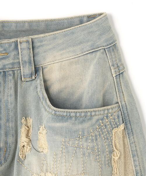 SIS(エスアイエス)の「SIS/エスアイエス/Layred Crush Denim(デニムパンツ・レディース・その他4・L/M)」の5枚目の写真