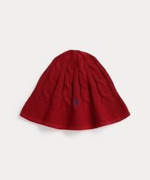 POLO RALPH LAUREN CHILDRENSWEAR | ケーブルニット コットン バケット ハット(ハット)