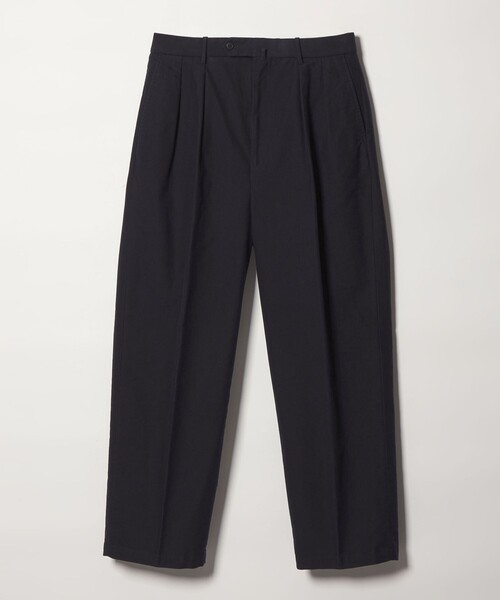 Steven Alan(スティーブンアラン)の「<Steven Alan> ライトモールスキン イン ツープリーツ ドレス トラウザーズ II(スラックス・メンズ・ネイビー/ダークグレー/ナチュラル・S/XL/L/M)」の3枚目の写真