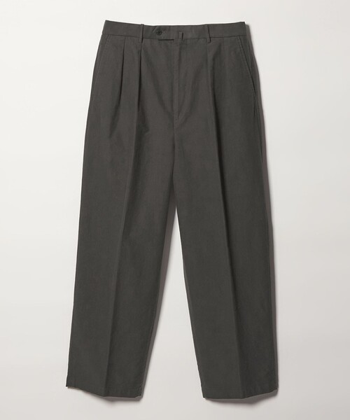 Steven Alan(スティーブンアラン)の「<Steven Alan> ライトモールスキン イン ツープリーツ ドレス トラウザーズ II(スラックス・メンズ・ネイビー/ダークグレー/ナチュラル・S/XL/L/M)」の1枚目の写真
