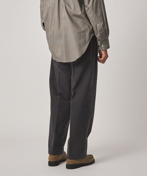Steven Alan(スティーブンアラン)の「<Steven Alan> ライトモールスキン イン ツープリーツ ドレス トラウザーズ II(スラックス・メンズ・ネイビー/ダークグレー/ナチュラル・S/XL/L/M)」の17枚目の写真