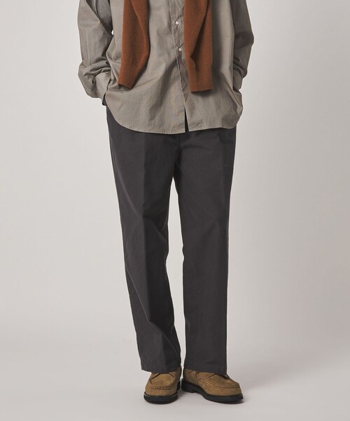 Steven Alan(スティーブンアラン)の「<Steven Alan> ライトモールスキン イン ツープリーツ ドレス トラウザーズ II(スラックス・メンズ・ネイビー/ダークグレー/ナチュラル・S/XL/L/M)」の18枚目の写真