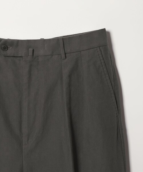 Steven Alan(スティーブンアラン)の「<Steven Alan> ライトモールスキン イン ツープリーツ ドレス トラウザーズ II(スラックス・メンズ・ネイビー/ダークグレー/ナチュラル・S/XL/L/M)」の7枚目の写真