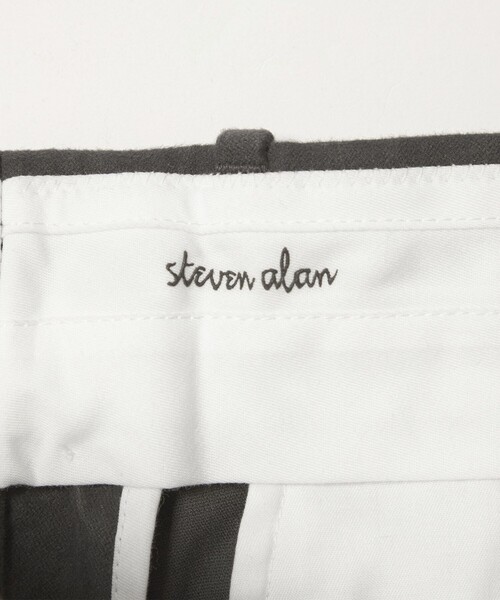Steven Alan(スティーブンアラン)の「<Steven Alan> ライトモールスキン イン ツープリーツ ドレス トラウザーズ II(スラックス・メンズ・ネイビー/ダークグレー/ナチュラル・S/XL/L/M)」の13枚目の写真