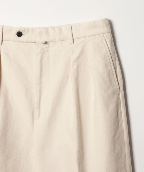 Steven Alan(スティーブンアラン)の「<Steven Alan> ライトモールスキン イン ツープリーツ ドレス トラウザーズ II(スラックス・メンズ・ネイビー/ダークグレー/ナチュラル・S/XL/L/M)」の14枚目の写真