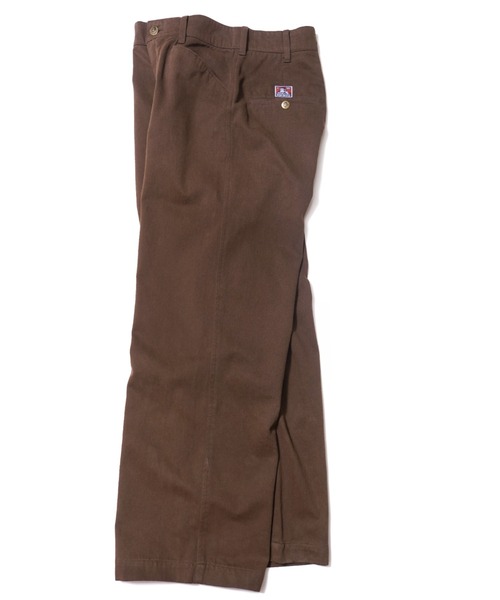 BEN DAVIS(ベンデイビス)の「《BEN DAVIS》LADIES WIDE CHINO PANTS/ベンデイビス レディース ワイドチノパン(チノパンツ・レディース・ブラック/ベージュ/ブラウン/オリーブ・SMALL/MEDIUM)」の12枚目の写真