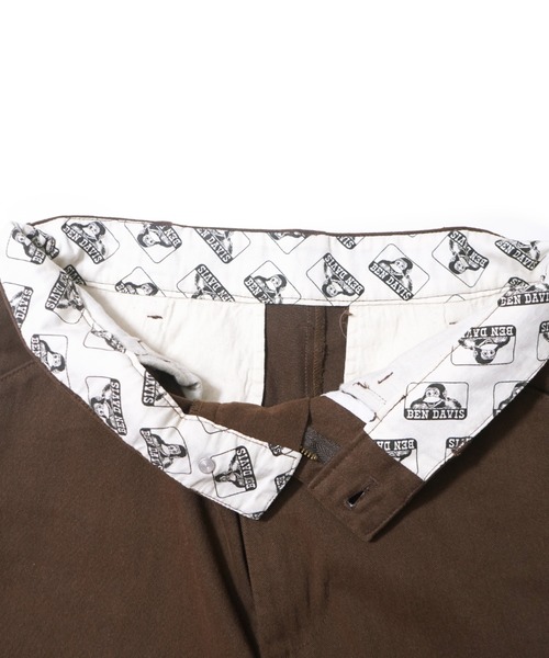 BEN DAVIS(ベンデイビス)の「《BEN DAVIS》LADIES WIDE CHINO PANTS/ベンデイビス レディース ワイドチノパン(チノパンツ・レディース・ブラック/ベージュ/ブラウン/オリーブ・SMALL/MEDIUM)」の10枚目の写真