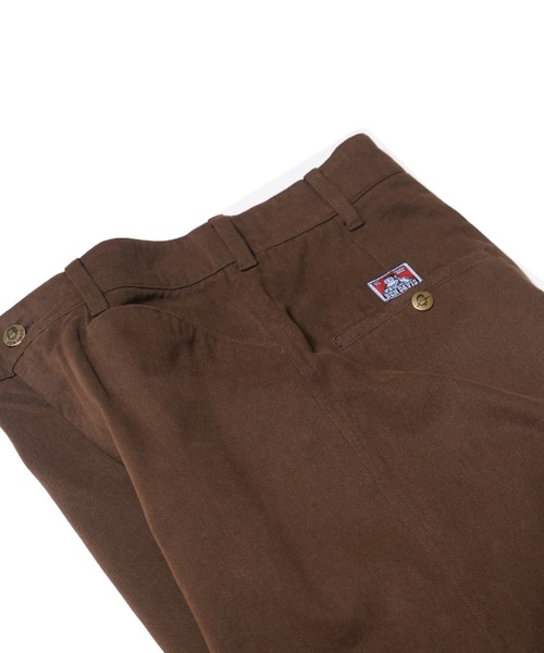 BEN DAVIS(ベンデイビス)の「《BEN DAVIS》LADIES WIDE CHINO PANTS/ベンデイビス レディース ワイドチノパン(チノパンツ・レディース・ブラック/ベージュ/ブラウン/オリーブ・SMALL/MEDIUM)」の9枚目の写真