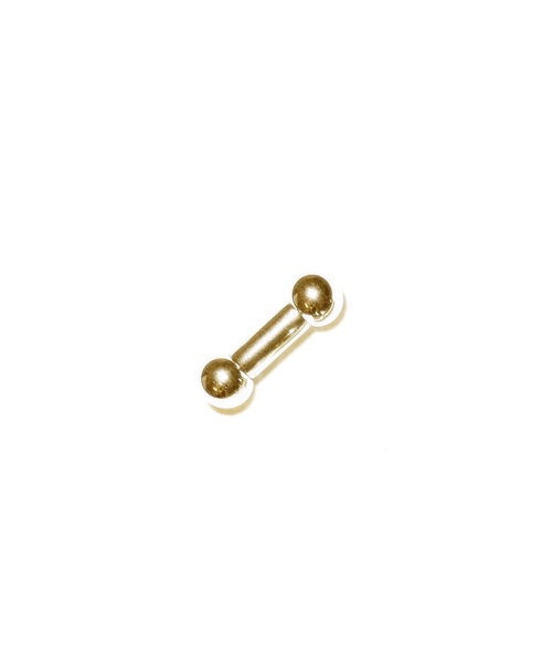 MORPH(モルフ)の「MORPH モルフ バーベル ボディーピアス 4ゲージ 8mm~16mm(ピアス(片耳用)・レディース・ゴールド・8/10/12/14/16)」の1枚目の写真