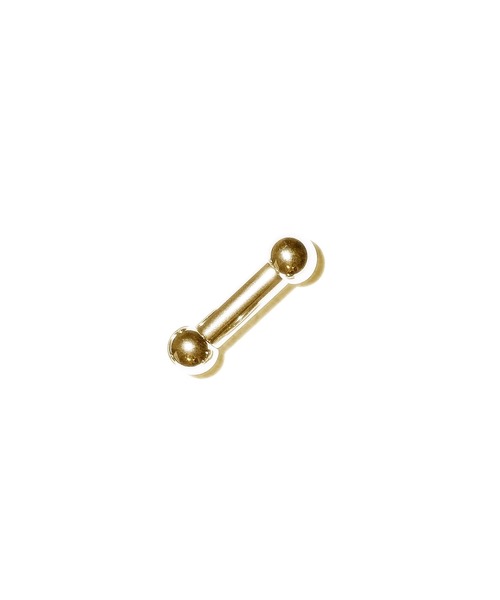 MORPH(モルフ)の「MORPH モルフ バーベル ボディーピアス 4ゲージ 8mm~16mm(ピアス(片耳用)・レディース・ゴールド・8/10/12/14/16)」の5枚目の写真