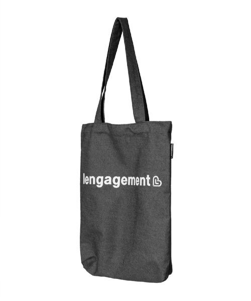 LENGAGEMENT（ランガージュマン）の「ストーリーロゴデニムエコバッグ[ブラック]（エコバッグ/サブバッグ・レディース・その他・FREE）」の4枚目の写真