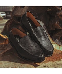 The Kenford Fineshoes | EMBOSSED LOAFERS BLACK SCOTCH GRAIN(ローファー)