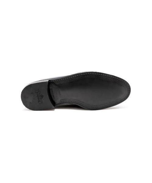 The Kenford Fineshoes(ケンフォードファインシューズ)の「EMBOSSED LOAFERS BLACK SCOTCH GRAIN(ローファー・メンズ・ブラック・25/25.5/26/26.5/27)」の2枚目の写真