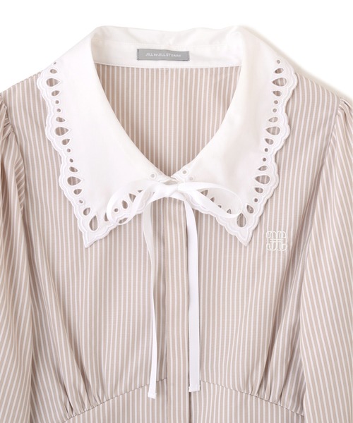 JILL by JILL STUART(ジルバイジルスチュアート)の「スカラップ襟ブラウス(シャツ/ブラウス・レディース・ベージュ系その他/ホワイト・FREE)」の12枚目の写真