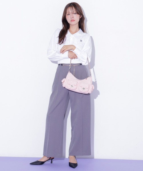 JILL by JILL STUART(ジルバイジルスチュアート)の「スカラップ襟ブラウス(シャツ/ブラウス・レディース・ベージュ系その他/ホワイト・FREE)」の6枚目の写真