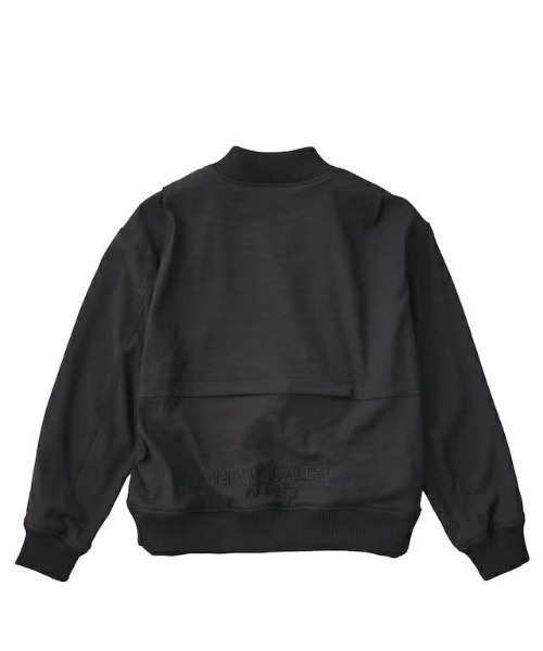 1 piu 1 uguale 3(ウノピゥウノウグァーレトレ)の「GRANVIA MA-1 BLOUSON(MA-1・メンズ・ホワイト/ブラック・Ⅴ/Ⅲ/Ⅵ/Ⅳ)」の7枚目の写真