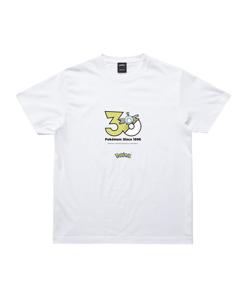 ZOZOSPOT(ゾゾスポット)の「Pokemon 30th Anniversary 1025 T-shirt 「コイル」(Tシャツ/カットソー・レディース・ホワイト・160cm/100cm/110cm/120cm/130cm/140cm/150cm/SMALL/MEDIUM/LARGE/X-LARGE/XX-LARGE/XXX-LARGE)」の1枚目の写真