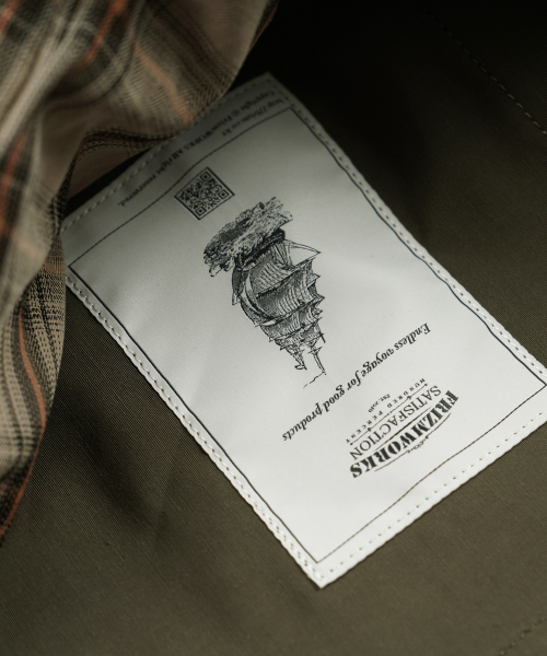 FRIZMWORKS(フリズムワークス)の「HERITAGE HUNTING CROSS BAG _ OLIVE(メッセンジャーバッグ・レディース・その他・ONE SIZE)」の8枚目の写真