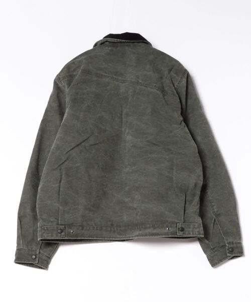 VOLCOM(ボルコム)の「VOLCOM メンズ HEAVYDUST JACKET ジャケット 【2026年秋冬モデル】/ボルコムウォッシュドコットンヘビーウェイトジャケット(ブルゾン・メンズ・ブラック系その他2・X-LARGE/LARGE/MEDIUM/SMALL)」の3枚目の写真