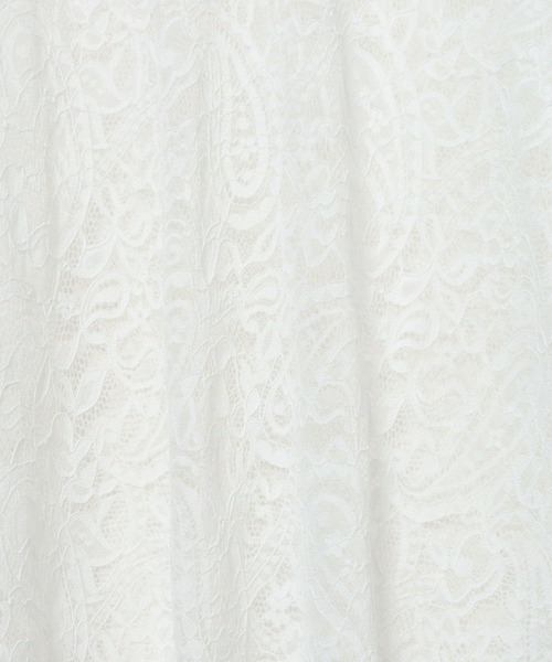 eL(エル)の「【eL】Lace Mesh Pullover/1068002(シャツ/ブラウス・レディース・オフホワイト/ブラック・FREE)」の3枚目の写真