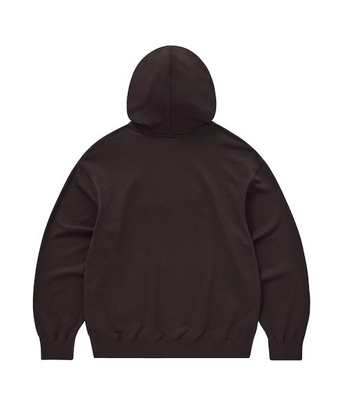 COVERNAT（カバーナット）の「CENTER LOGO HOODIE（パーカー・メンズ・ダークパープル・SMALL/MEDIUM/LARGE/X-LARGE）」の3枚目の写真