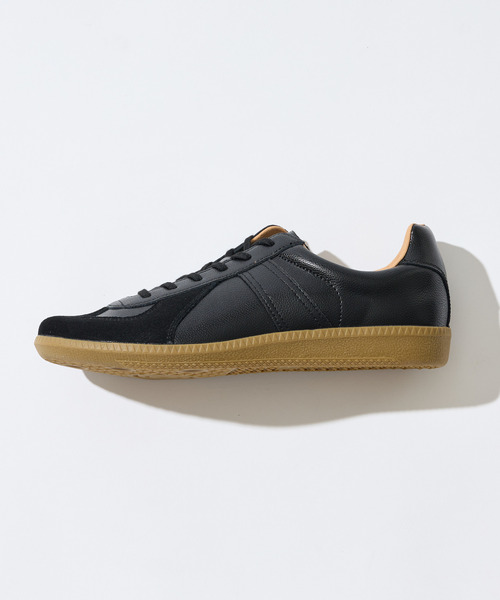 MEN'S MELROSE(メンズメルローズ)の「GERMAN TRAINER / ジャーマントレーナー | レザースニーカー(スニーカー・メンズ・ブラック/ホワイト/シルバー・37/40/36/41/42)」の21枚目の写真