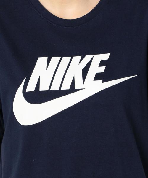 NIKE(ナイキ)の「NIKE Futura Icon Tシャツ/NIKE FUTURA ICON T(Tシャツ/カットソー・レディース・ホワイト/ネイビー・フリー)」の10枚目の写真