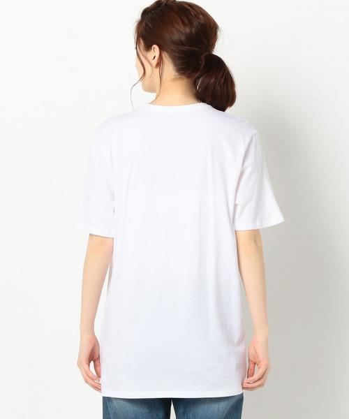 NIKE(ナイキ)の「NIKE Futura Icon Tシャツ/NIKE FUTURA ICON T(Tシャツ/カットソー・レディース・ホワイト/ネイビー・フリー)」の11枚目の写真