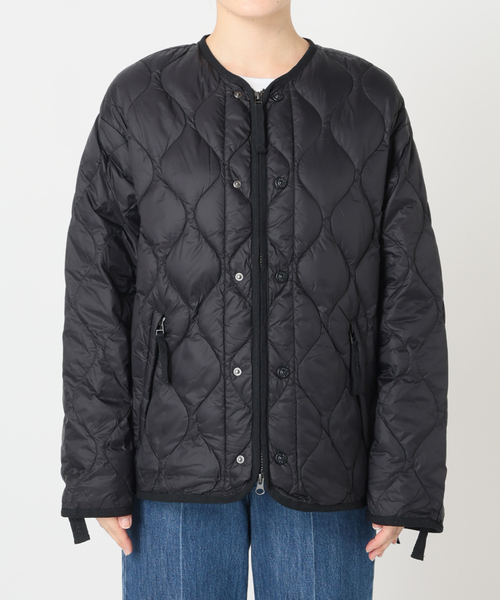 TAION(タイオン)の「TAION / タイオン MILITARY M65 LINER SHORT DOWN JKT(ダウンジャケット/コート・レディース・ブラック/ベージュ/サファリグリーン/その他・MEDIUM)」の12枚目の写真
