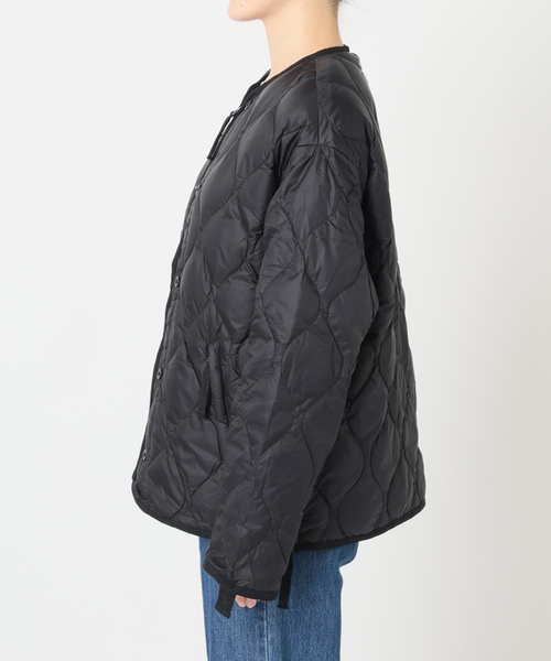 TAION(タイオン)の「TAION / タイオン MILITARY M65 LINER SHORT DOWN JKT(ダウンジャケット/コート・レディース・ブラック/ベージュ/サファリグリーン/その他・MEDIUM)」の13枚目の写真