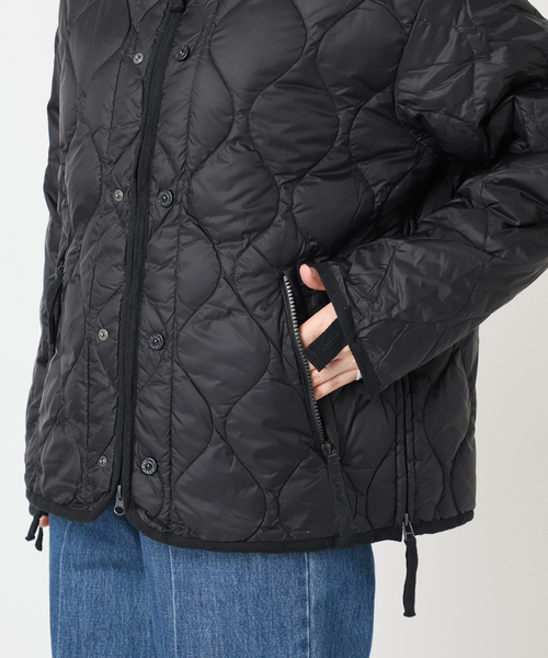 TAION(タイオン)の「TAION / タイオン MILITARY M65 LINER SHORT DOWN JKT(ダウンジャケット/コート・レディース・ブラック/ベージュ/サファリグリーン/その他・MEDIUM)」の17枚目の写真