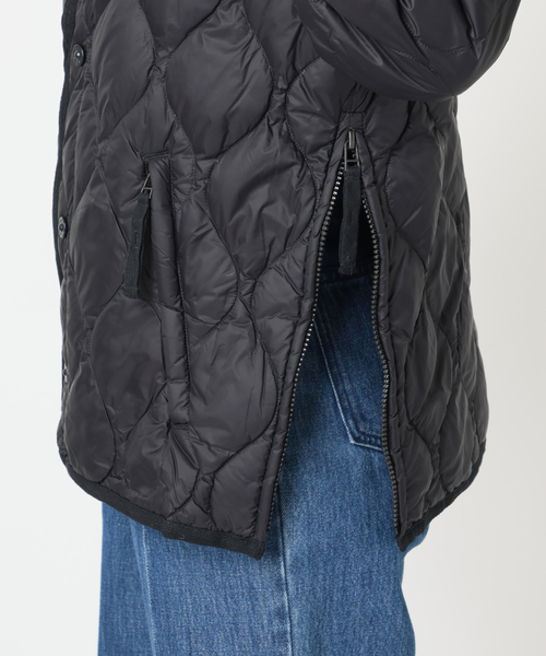 TAION(タイオン)の「TAION / タイオン MILITARY M65 LINER SHORT DOWN JKT(ダウンジャケット/コート・レディース・ブラック/ベージュ/サファリグリーン/その他・MEDIUM)」の18枚目の写真