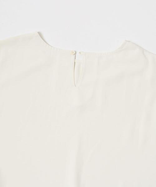 ITEMS URBANRESEARCH(アイテムズ アーバンリサーチ)の「ノーカラーブラウス(シャツ/ブラウス・レディース・ブラック/ホワイト系その他・FREE)」の9枚目の写真
