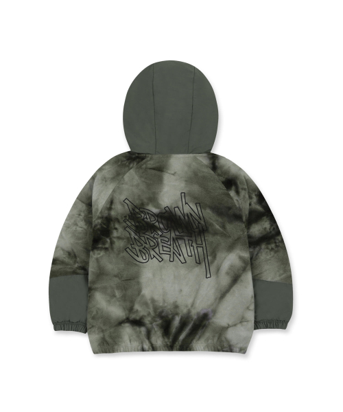 BROWNBREATH KIDS(ブラウンブレスキッズ)の「KIDS WOVEN MIX FLEECE HOOD ZIP UP - MINT(パーカー・レディース・その他・110/120/130/140/150)」の3枚目の写真